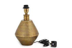 Table Lamps^Nkuku Nalgonda Lamp - Antique Brass - Small