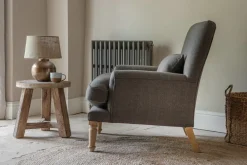Living|Armchairs^Nkuku Nalla Wool Armchair - Charcoal