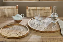 Pantry|Trays & Platters^Nkuku Namuna Mango Wood Tray