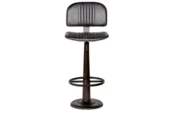 Kitchen & Dining|Bar Stools & Bar Chairs^Nkuku Narwana Bar Chair - Aged Black