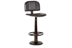 Kitchen & Dining|Bar Stools & Bar Chairs^Nkuku Narwana Bar Chair - Aged Black