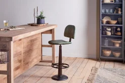 Kitchen & Dining|Bar Stools & Bar Chairs^Nkuku Narwana Bar Chair - Rich Green