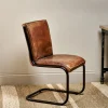 Home Office|Desk Chairs^Nkuku Narwana Leather Desk Chair - Aged Tan