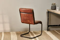 Home Office|Desk Chairs^Nkuku Narwana Leather Desk Chair - Aged Tan