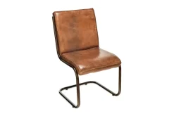 Home Office|Desk Chairs^Nkuku Narwana Leather Desk Chair - Aged Tan
