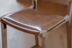 Kitchen & Dining|Bar Stools & Bar Chairs^Nkuku Nayan Leather & Jute Counter Chair - Tan