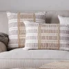 Bedroom Textiles|Cushions^Nkuku Nayika Cotton Cushion Cover - Rust