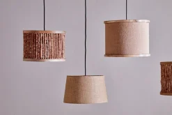 Lampshades^Nkuku Neela Mango Wood Lampshade - Natural
