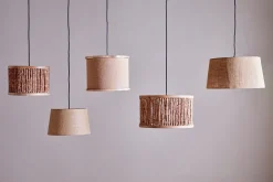 Lampshades^Nkuku Neela Mango Wood Lampshade - Natural