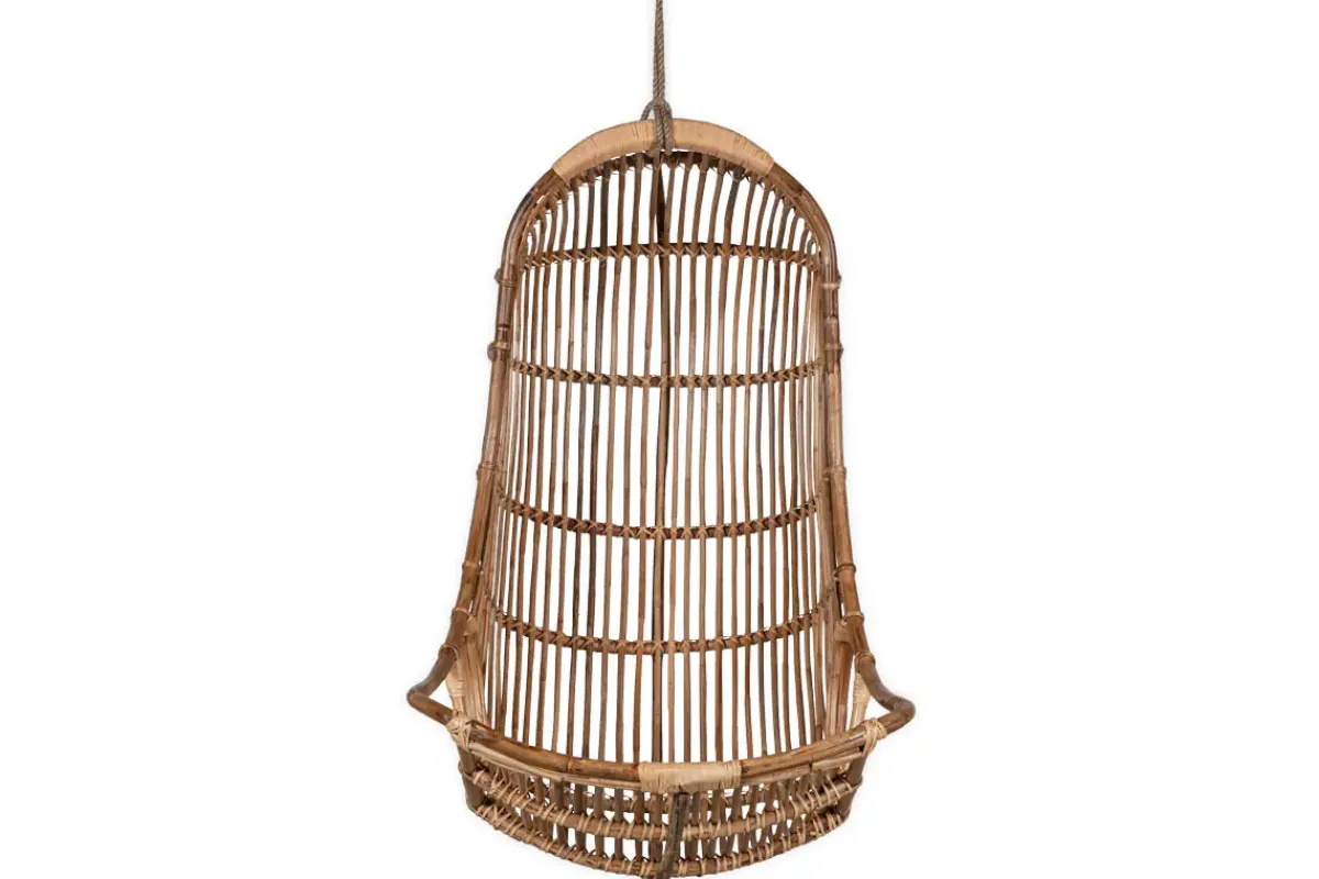 Garden|Garden Seating^Nkuku Nesari Rattan Hanging Chair - Natural