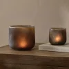 Decorative Home Accessories|Candle Holders^Nkuku Nesda Tealight Holder - Frosted Black