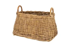 Baskets^Nkuku Netra Rattan Basket - Natural