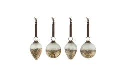 Baubles & Tree Decorations|Shades Of Nature^Nkuku Ngolo Baubles - (Set of 4)