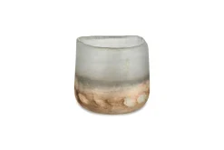 Decorative Home Accessories|Candle Holders^Nkuku Ngolo Tealight Holder - Aged Smoke