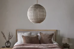 Pendant Shades^Nkuku Nilaveli Woven Jute Sphere Pendant - Natural