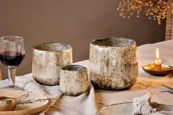 Decorative Home Accessories|Candle Holders^Nkuku Nimit Recycled Glass Tealight