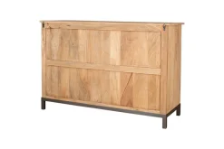 Kitchen Storage|Home Office^Nkuku Nirvi Mango Wood & Iron Sideboard - Black