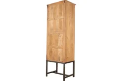 Kitchen Storage|Home Office^Nkuku Nirvi Mango Wood & Iron Tall Cabinet - Black