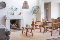 Pendant Shades|Pendant Lighting^Nkuku Noko Rattan Conical Pendant - Natural