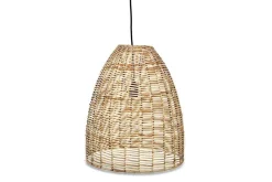 Pendant Shades|Pendant Lighting^Nkuku Noko Rattan Conical Pendant - Natural
