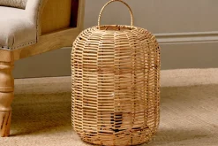Floor Lamps|Table Lamps^Nkuku Noko Rattan Lamp