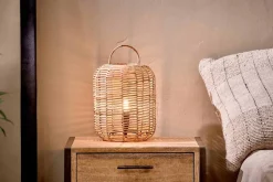 Bedside Lamps|Table Lamps^Nkuku Noko Rattan Lamp - Extra Small