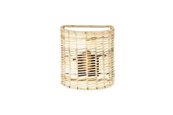 Wall Lights|Wall & Spot Lights^Nkuku Noko Rattan Wall Lamp - Small