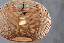 Pendant Shades|Pendant Lighting^Nkuku Noko Wicker Round Pendant - Natural - Large