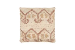 Bedroom Textiles|Cushions^Nkuku Nuvali Cotton & Jute Cushion Cover - Rust