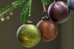 Baubles & Tree Decorations|Bright Christmas^Nkuku Oko Baubles (Set of 4)