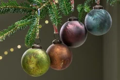 Baubles & Tree Decorations|Bright Christmas^Nkuku Oko Baubles (Set of 4)