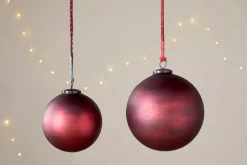 New Christmas|Bright Christmas^Nkuku Oko Giant Bauble - Matt Bordeaux