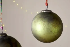 Christmas Table|Giant Baubles^Nkuku Oko Giant Bauble - Matt Green
