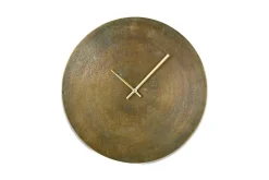 Decorative Home Accessories|Clocks^Nkuku Okota Wall Hung Clock - Antique Brass
