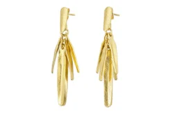 Jewellery & Jewellery Boxes|Jewellery^Nkuku Omuti Earrings - Gold