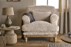 Living|Armchairs^Nkuku Otas Teddy Cotton Armchair - Off White