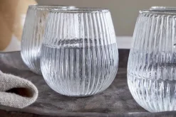 Breakfast Accessories|Tumblers^Nkuku Otuba Tumbler - Clear (Set of 4)