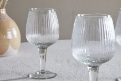 Entertaining Glasses|Everyday Glassware^Nkuku Otuba Wine Glass - Clear (Set of 4)