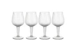 Entertaining Glasses|Everyday Glassware^Nkuku Otuba Wine Glass - Clear (Set of 4)