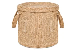 Baskets|Laundry Baskets^Nkuku Pallu Braided Jute Laundry Basket