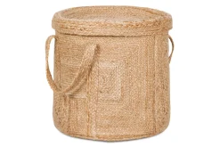 Baskets|Laundry Baskets^Nkuku Pallu Braided Jute Laundry Basket