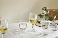 Entertaining Glasses|Everyday Glassware^Nkuku Pani Wine Glass - Clear (Set of 4)
