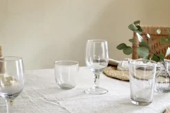 Entertaining Glasses|Everyday Glassware^Nkuku Pani Wine Glass - Clear (Set of 4)