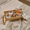 Decorative Home Accessories|Bowls & Trays^Nkuku Pawi Mango Wood Breakfast Tray