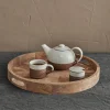 Decorative Home Accessories|Garden Décor^Nkuku Pawi Mango Wood Tray Round