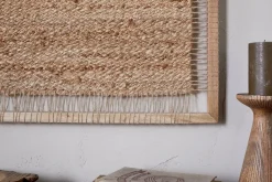 Wall Art^Nkuku Pemali Woven Jute Wall Art - Natural