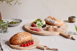Chopping Boards^Nkuku Pijja Panelled Pizza Board - Natural