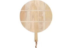 Chopping Boards^Nkuku Pijja Panelled Pizza Board - Natural