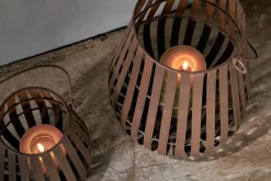 Decorative Home Accessories|Lanterns^Nkuku Pothos Lantern - Rust