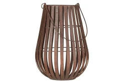 Decorative Home Accessories|Lanterns^Nkuku Pothos Lantern - Rust
